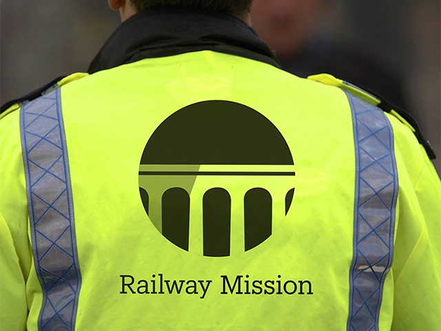 Yellow reflective vest for Manchester branding Railway Mission 640 x 480